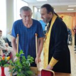 Священник посетил специальный пансионат круглосуточного ухода